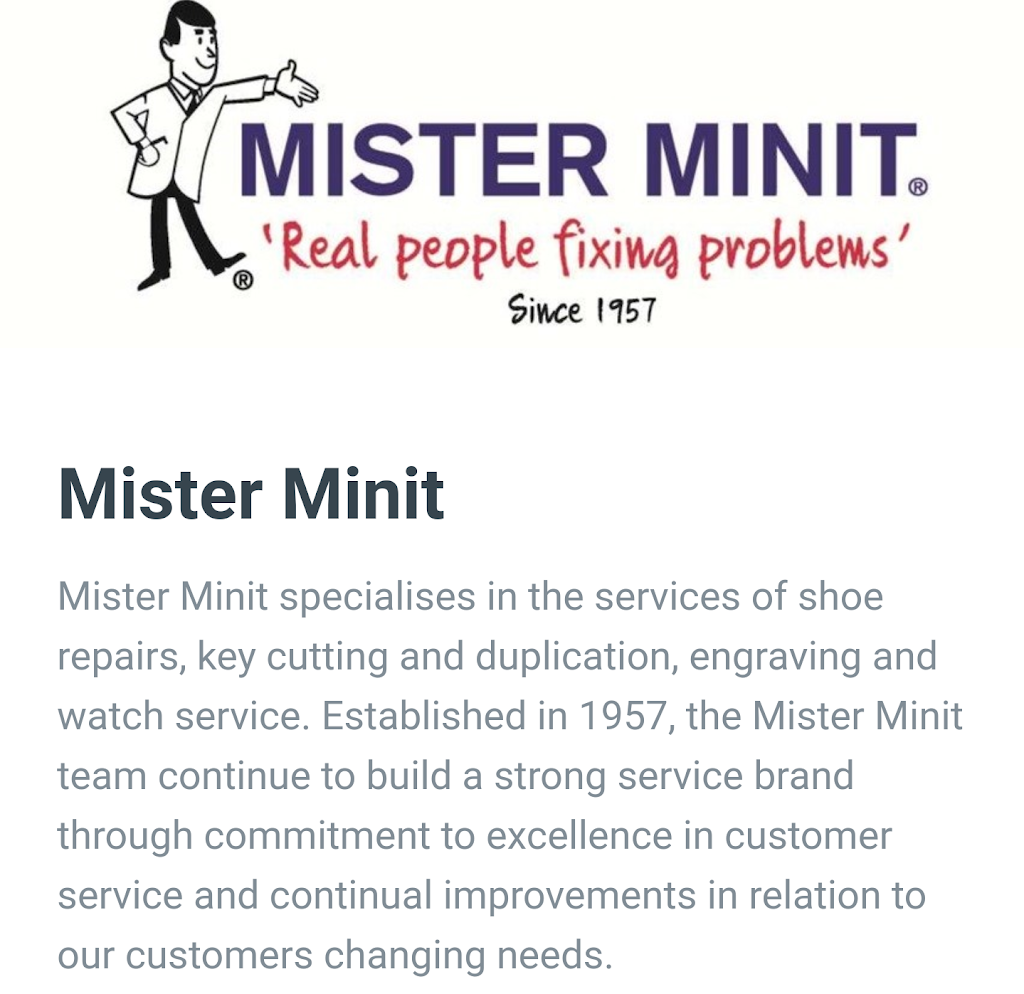 Mister Minit Jesmond | locksmith | 28 Blue Gum Rd, Jesmond NSW 2299, Australia | 0249656641 OR +61 2 4965 6641