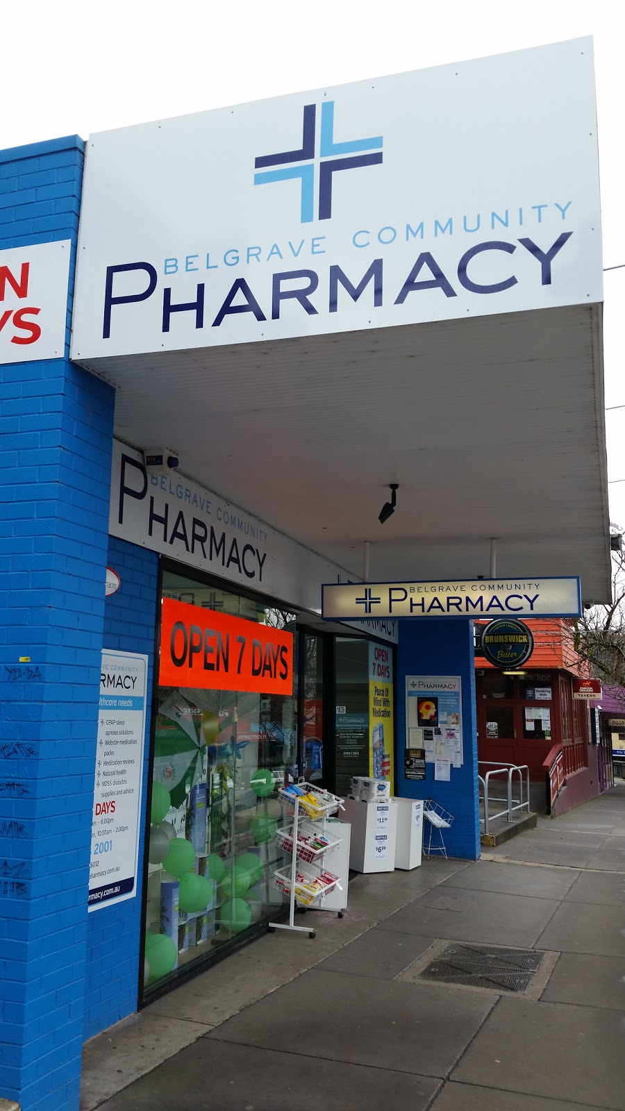 Belgrave Community Pharmacy | pharmacy | 1639 Burwood Hwy, Belgrave VIC 3160, Australia | 0397542001 OR +61 3 9754 2001