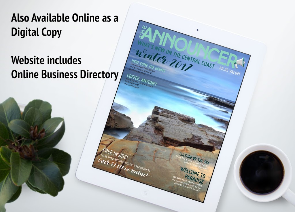 The Announcer Magazine: Central Coast | Scenic Hwy, Terrigal NSW 2260, Australia | Phone: 0402 359 955