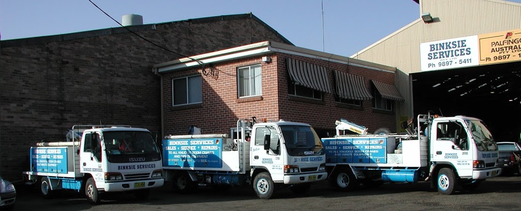 Binksie Services PTY Ltd. | 1 Kay St, Clyde NSW 2142, Australia | Phone: (02) 9897 5411