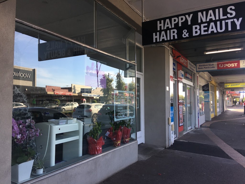 Happy Nails, Hair and Beauty Salon | store | 118A Canterbury Rd, Blackburn South VIC 3130, Australia | 0388223614 OR +61 3 8822 3614