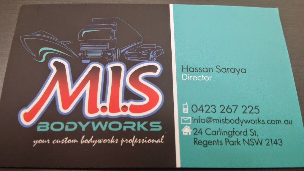 M.I.S Bodyworks | 24 Carlingford St, Regents Park NSW 2143, Australia | Phone: (02) 9644 5777