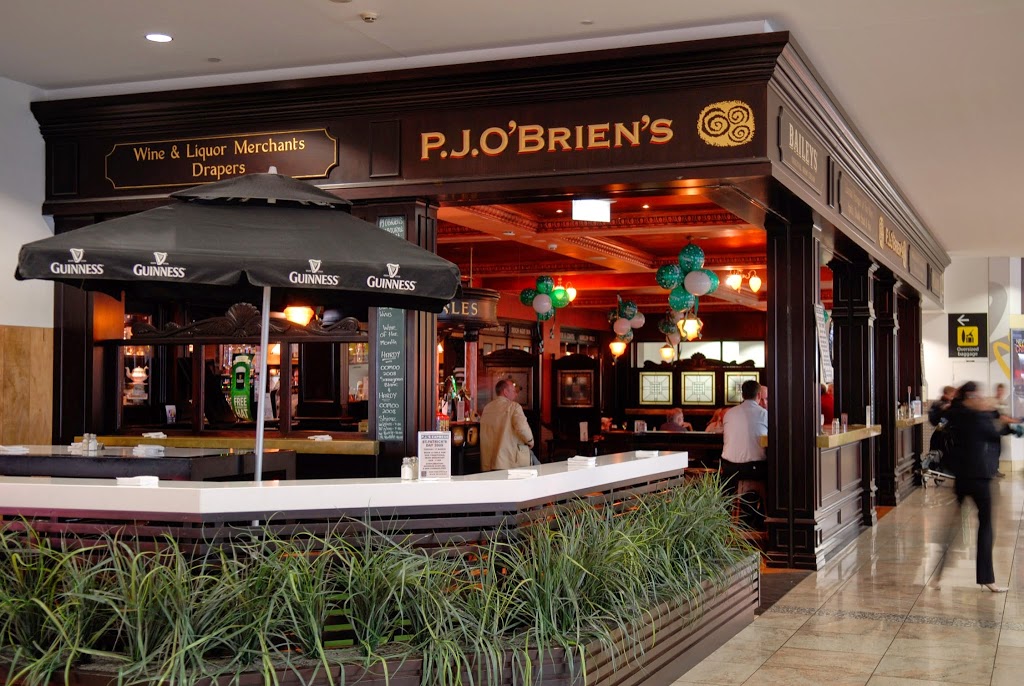 P.J.OBriens Irish Pub | restaurant | Melbourne International Airport Terminal 3, Melbourne Airport, Tullamarine VIC 3045, Australia | 0393300946 OR +61 3 9330 0946
