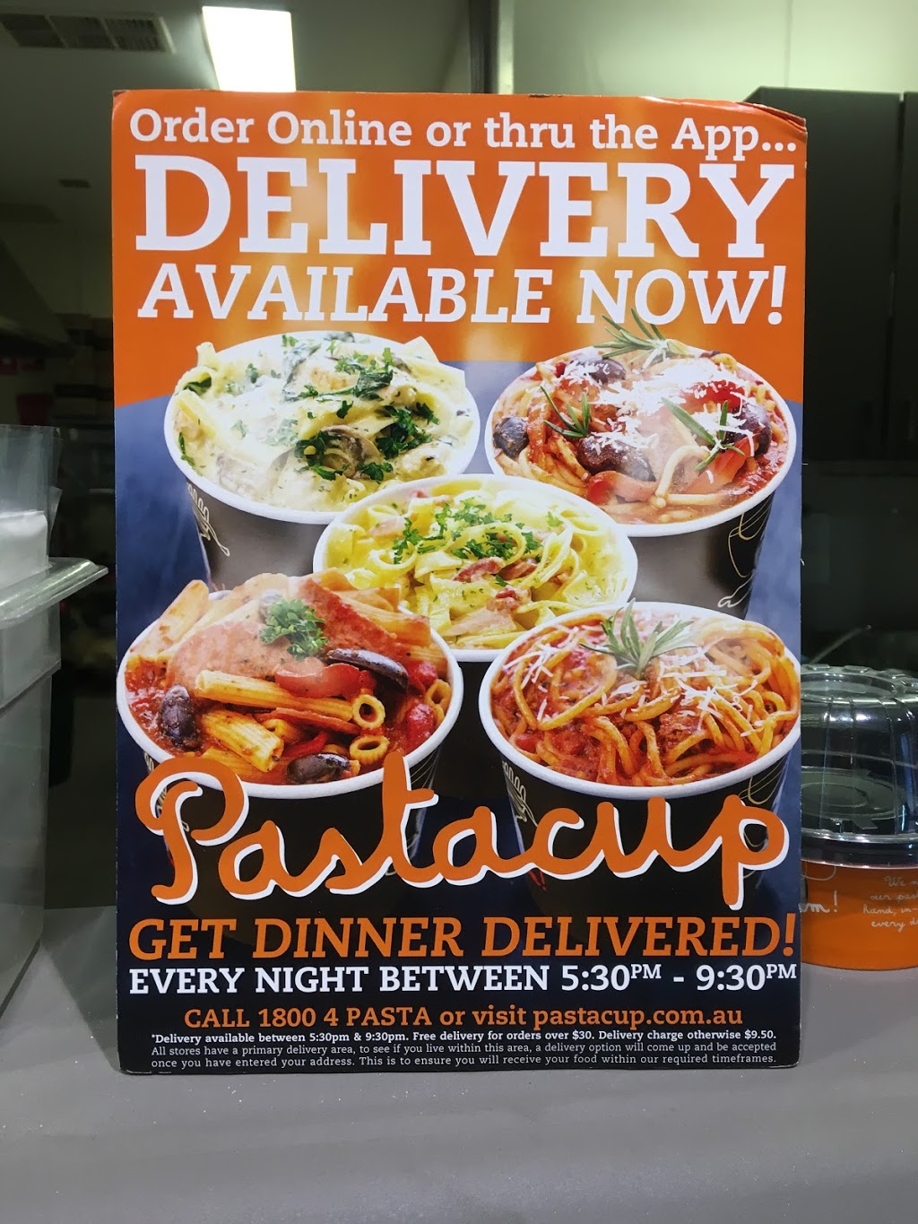 Pastacup | store | Ranford Shopping Centre, 4/214 Campbell Rd, Canning Vale WA 6155, Australia | 0894553269 OR +61 8 9455 3269