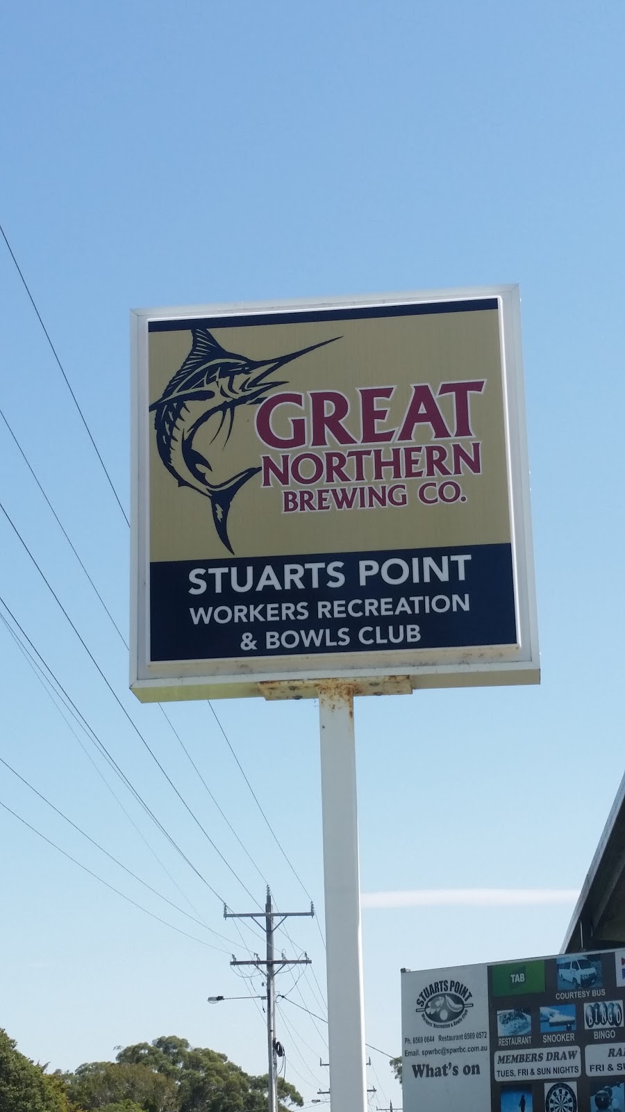 Stuarts Point Workers Recreation & Bowls Club | 40 Ocean Ave, Stuarts Point NSW 2441, Australia | Phone: (02) 6569 0644