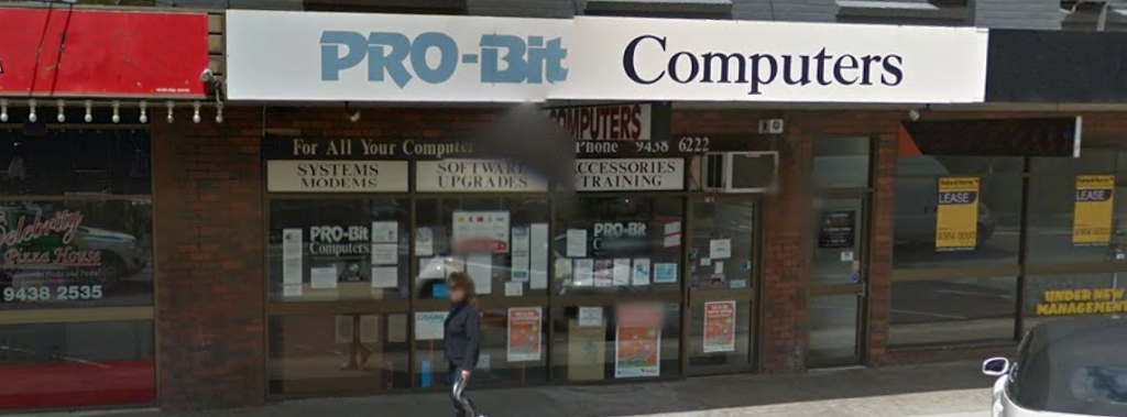 Pro-Bit Computers | 4 Brimar Cl, Diamond Creek VIC 3089, Australia | Phone: 0481 829 708