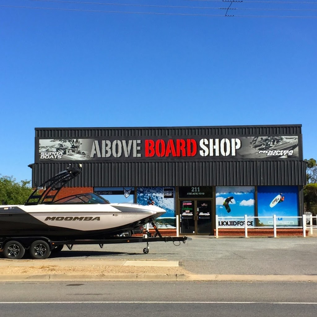 Above Board Shop | Supra & Moomba Boats | 211 Adelaide Rd, Murray Bridge SA 5253, Australia | Phone: (08) 8599 8955