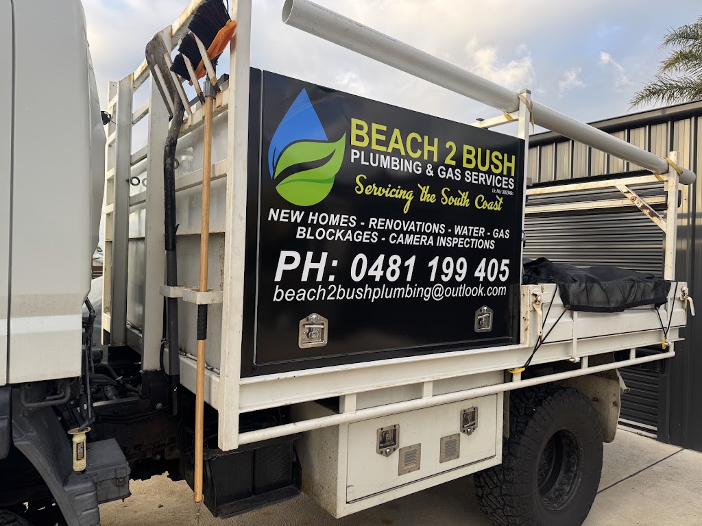 Beach 2 Bush Plumbing & Gas Fitting | 54 Cresswick Parade, Dalmeny NSW 2546, Australia | Phone: 0481 199 405