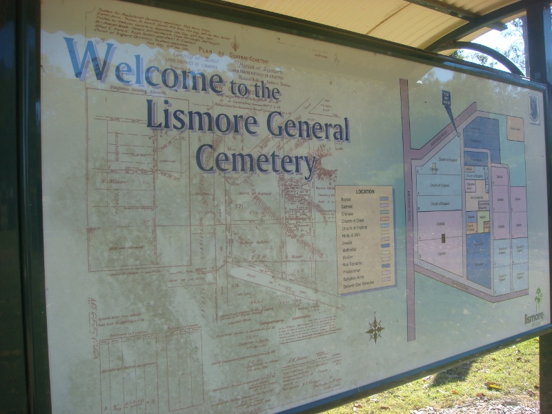 East Lismore General Cemetery | cemetery | East Lismore NSW 2480, Australia | 1300878387 OR +61 1300 878 387