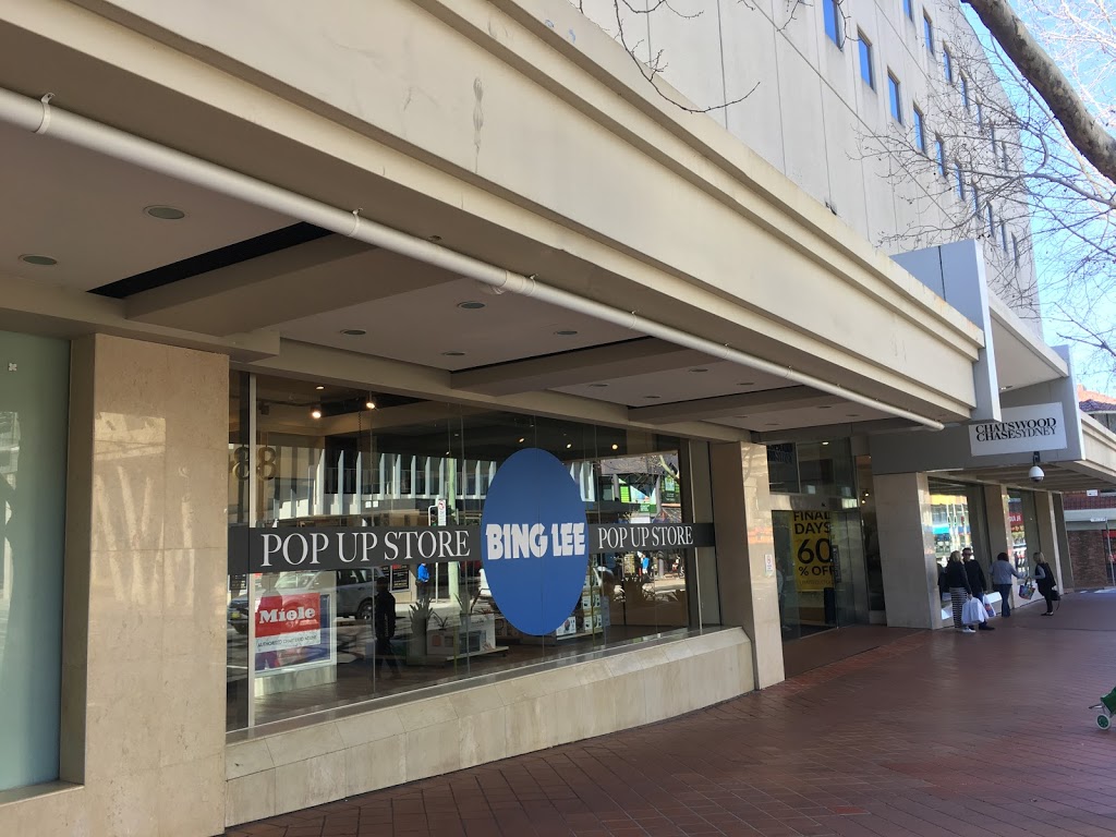 Bing Lee Chatswood | electronics store | Chatswood Chase, shop g001/345 Victoria Ave, Chatswood NSW 2067, Australia | 0297813136 OR +61 2 9781 3136