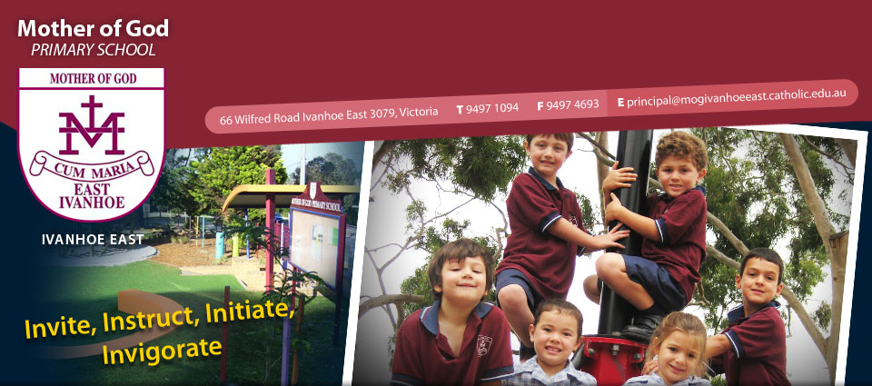 Mother of God Primary School | 66 Wilfred Rd, Ivanhoe East VIC 3079, Australia | Phone: (03) 9497 1094