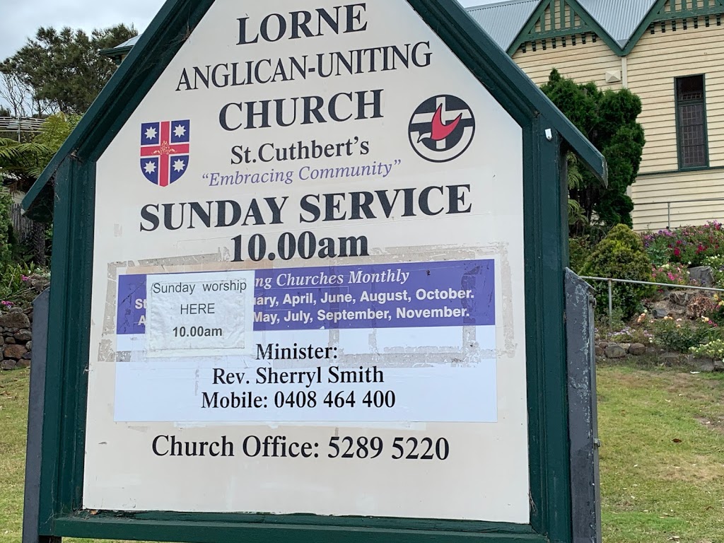 St Cuthberts Uniting Church | church | 86 Mountjoy Parade, Lorne VIC 3232, Australia