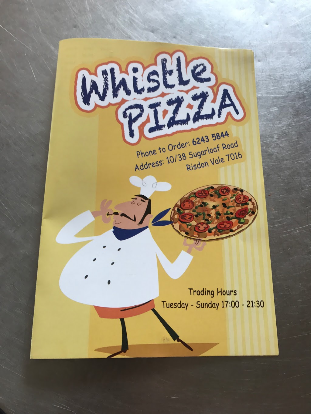 Whistle pizza | Australia, Tasmania, Risdon Vale, Shop1038 Sugarloaf Road邮政编码: 7016 | Phone: (03) 6243 5844
