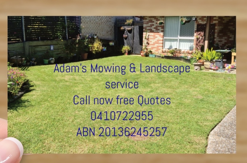 Adams Mowing and Landscape service | 20 Lacewing St, Rosewood QLD 4340, Australia | Phone: 0410 722 955
