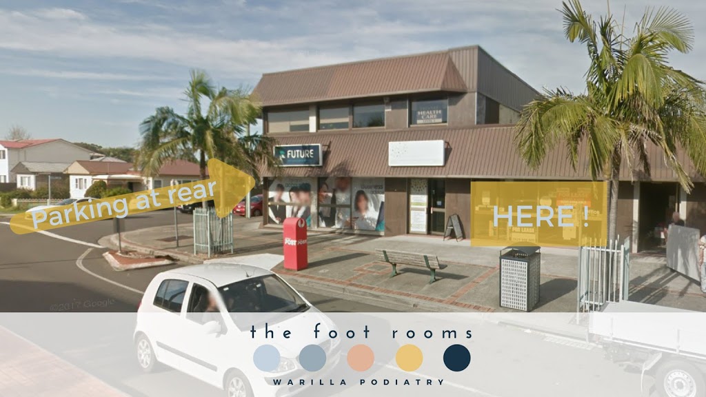 The Foot Rooms Warilla | doctor | shop 2/12-14 George St, Warilla NSW 2528, Australia | 0242631268 OR +61 2 4263 1268