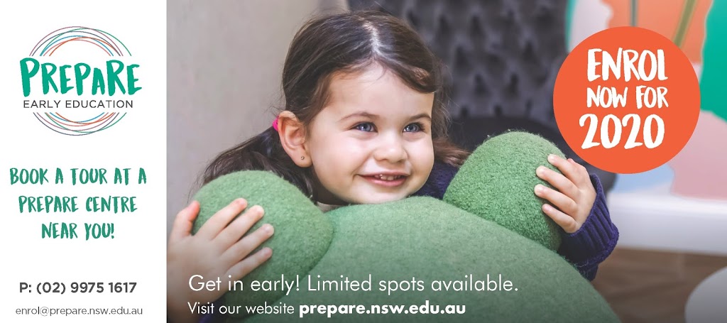 Prepare Early Education Centre | 3/5 Woodburn St, Colebee NSW 2761, Australia | Phone: (02) 8605 9303