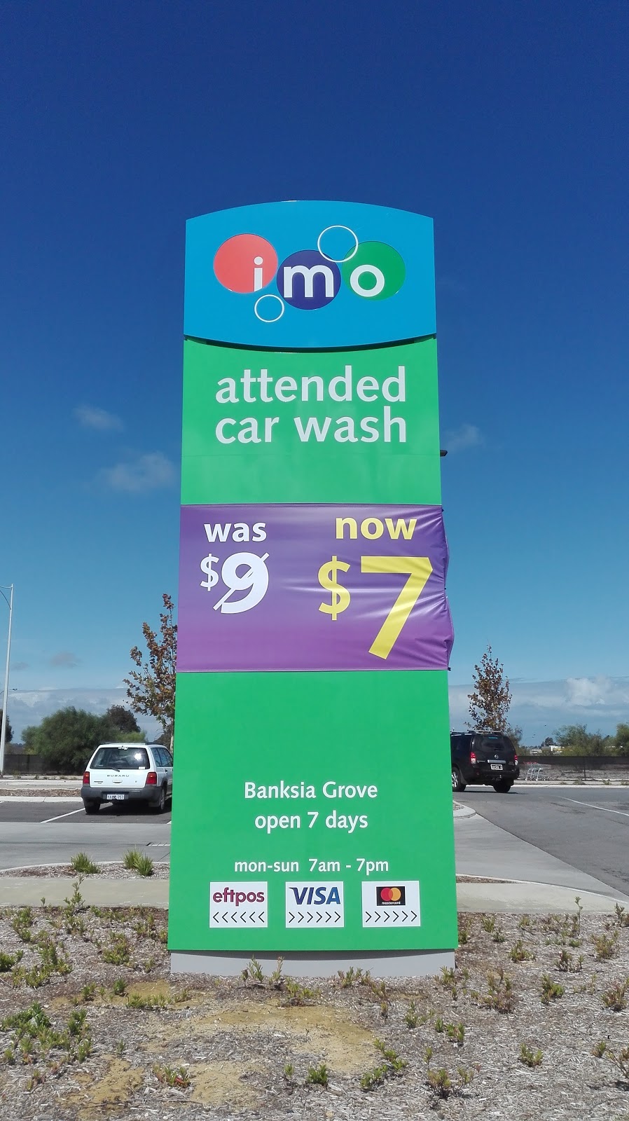 Imo Car Wash | 81 Ghost Gum Blvd, Banksia Grove WA 6031, Australia | Phone: 0410 126 511