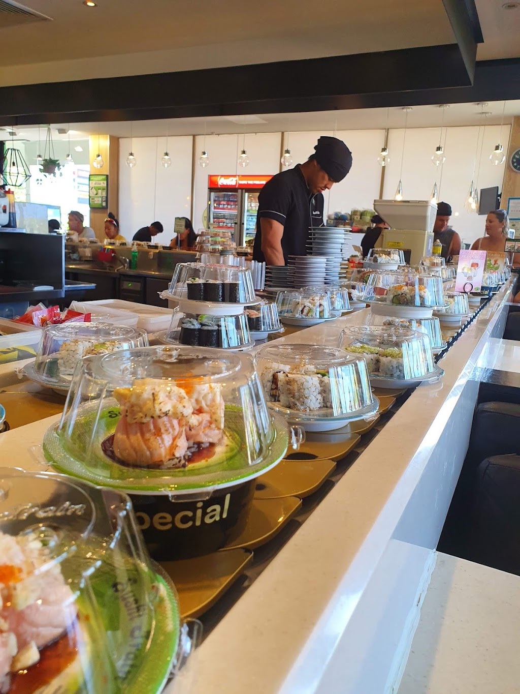 Sushi Train Elanora | restaurant | Shop 70, The Pines Shopping Centre, Cnr Guineas Creek Rd &, K P McGrath Dr, Elanora QLD 4221, Australia | 0755595000 OR +61 7 5559 5000