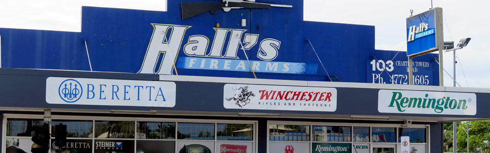 Halls Firearms | store | 42 Gladstone Rd, Allenstown QLD 4700, Australia | 0749226447 OR +61 7 4922 6447