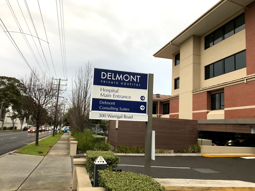 Delmont Private Hospital | health | 300 Warrigal Rd, Glen Iris VIC 3146, Australia | 0398057333 OR +61 3 9805 7333