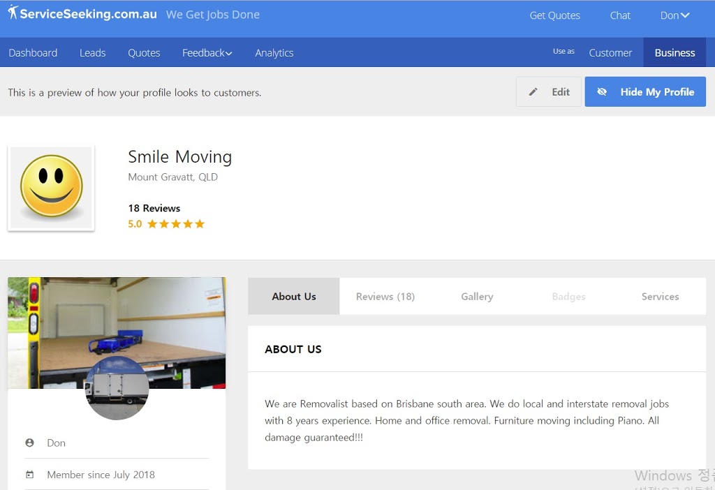 Smile Moving | moving company | 79 Ormskirk St, Calamvale QLD 4116, Australia | 0430936184 OR +61 430 936 184