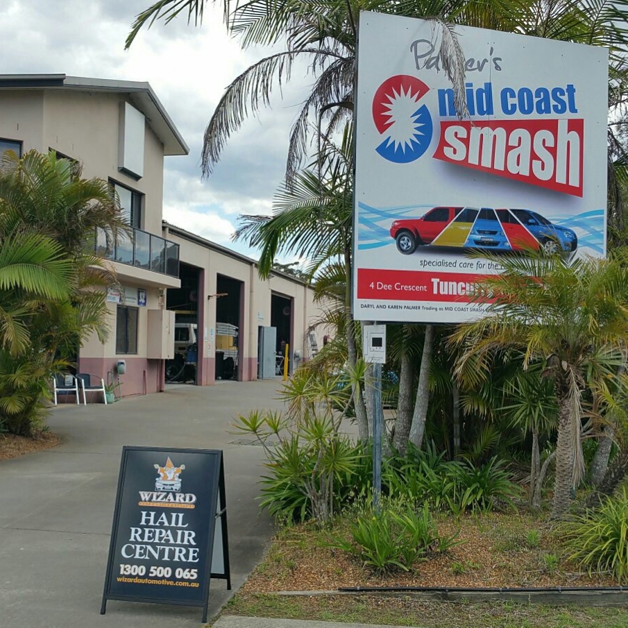 Mid Coast Smash Repairs | car repair | 4 Dee Cres, Tuncurry NSW 2428, Australia | 0265549783 OR +61 2 6554 9783