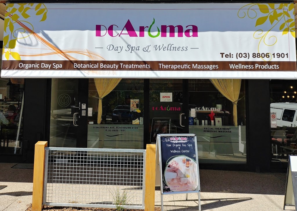 DCAroma Day Spa and Wellness | 3 Salisbury Ave, Blackburn VIC 3130, Australia | Phone: (03) 8806 1901