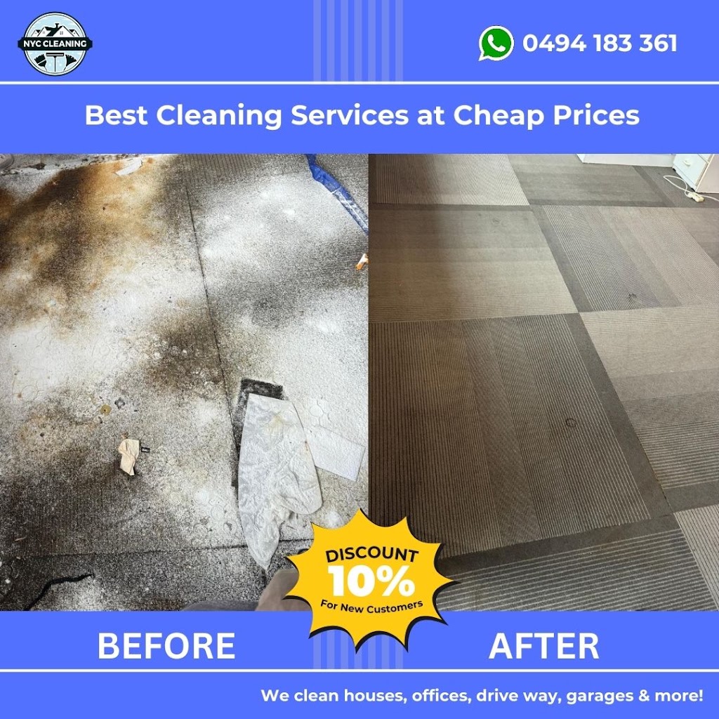 NYC Cleaning | 5 Domain Terrace, South Morang VIC 3752, Australia | Phone: 0494 167 651