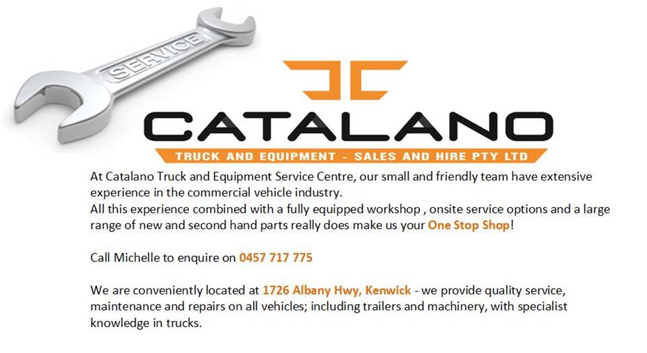 Catalano Truck and Equipment | 1752 Albany Hwy, Kenwick WA 6107, Australia | Phone: (08) 9452 1703