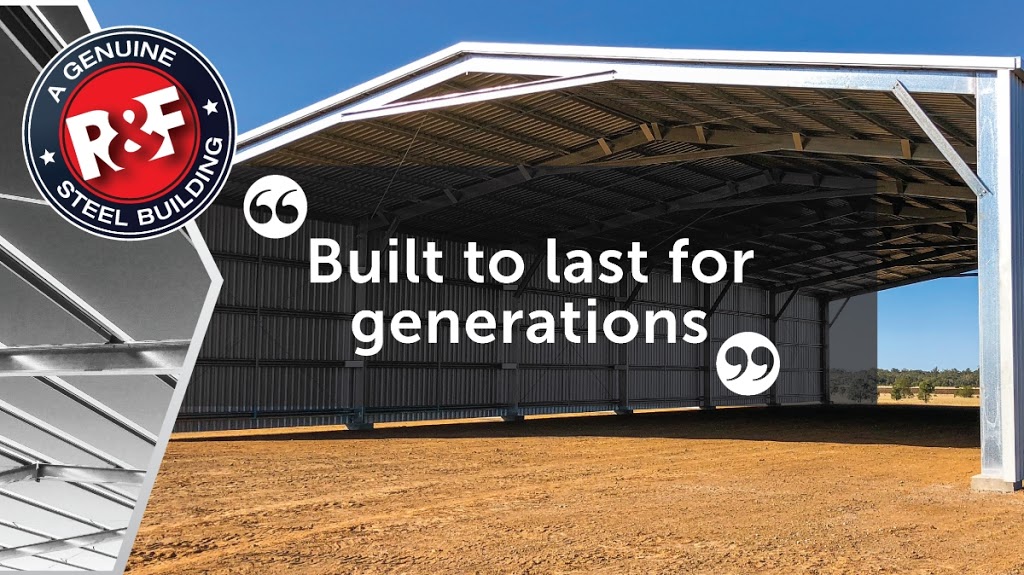 R&F Steel Buildings Dalby | 17728 Warrego Hwy, Dalby QLD 4405, Australia | Phone: (07) 4662 2741