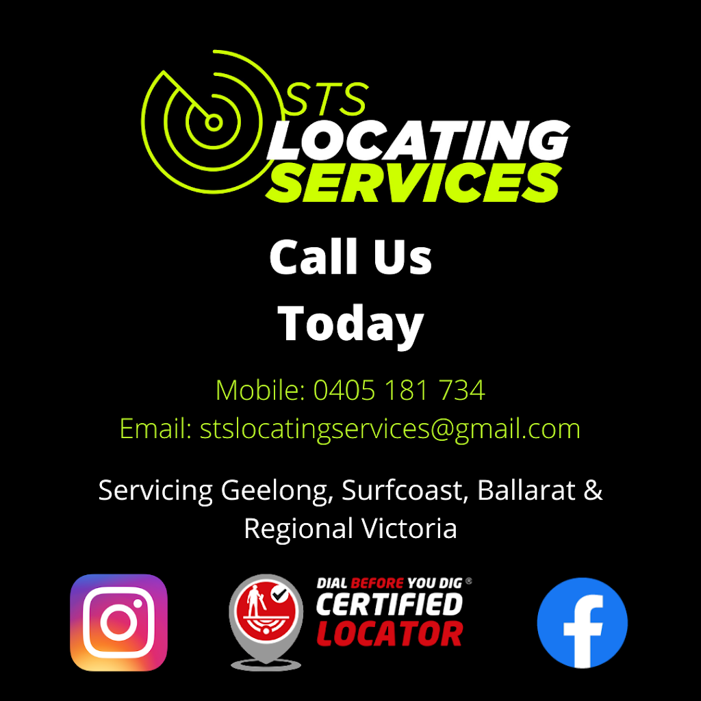 STS Locating Services | 5 Minda Ct, Clifton Springs VIC 3222, Australia | Phone: 0405 181 734