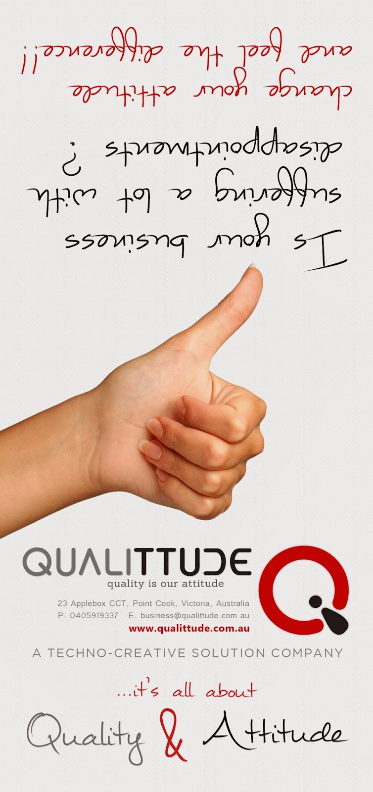 Qualittude | town centre, Point Cook VIC 3030, Australia | Phone: 0425 430 037