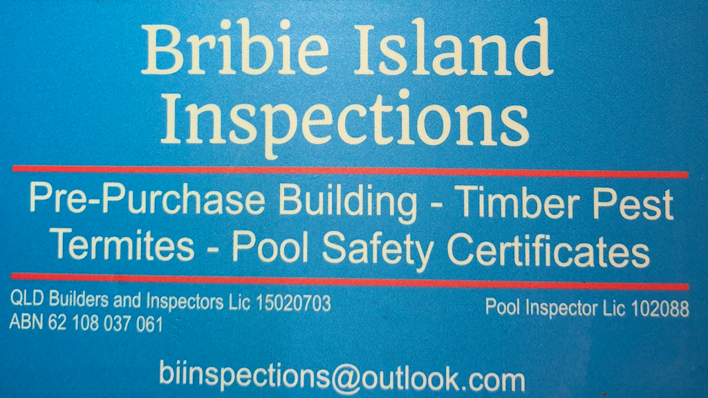 Bribie Island Inspections | home goods store | 17 Seaside Dr, Banksia Beach QLD 4507, Australia | 0416103373 OR +61 416 103 373
