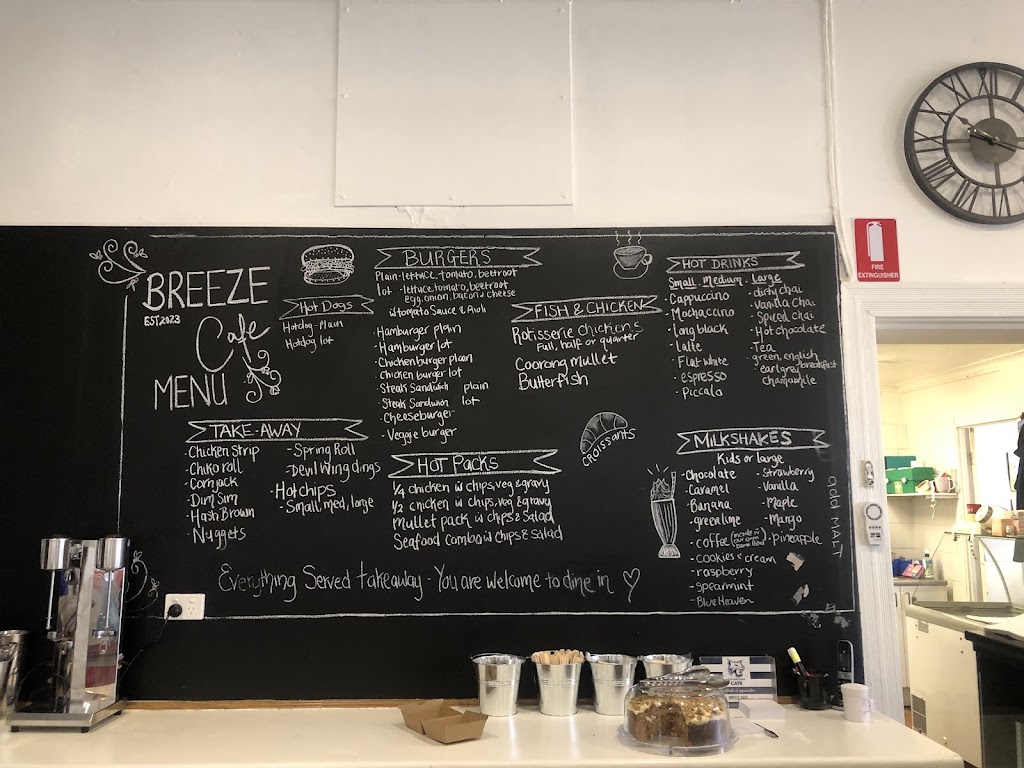 Breeze Cafe | 56 Princes Hwy, Meningie SA 5264, Australia | Phone: (08) 8575 1082