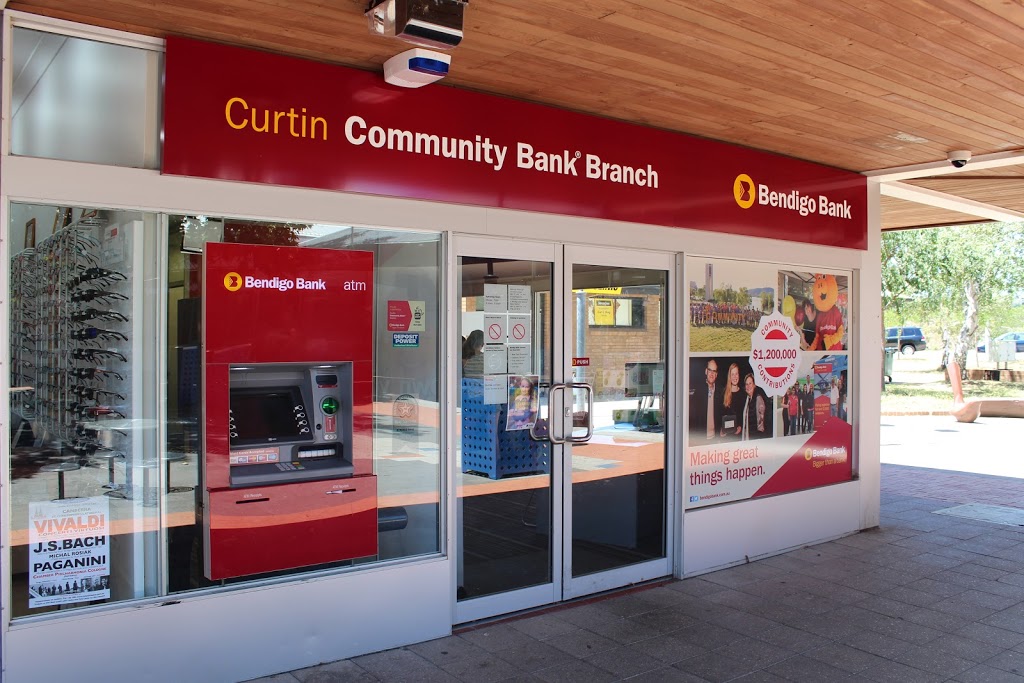 Bendigo Bank | bank | 1/1-20 Curtin Pl, Curtin ACT 2605, Australia | 0262605140 OR +61 2 6260 5140