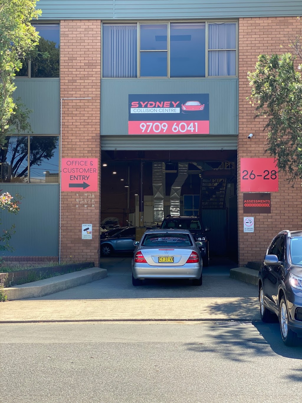 Sydney Collision Centre Pty Ltd | car repair | 26 Clements Ave, Bankstown NSW 2200, Australia | 0297096041 OR +61 2 9709 6041