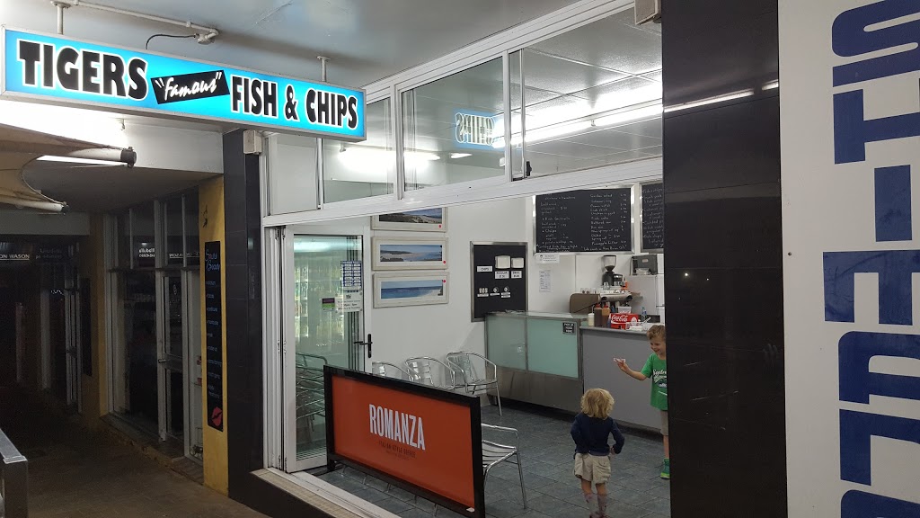 Tigers Fish & Chips and Burgers. | cafe | 22 Wason St, Ulladulla NSW 2539, Australia | 0244554411 OR +61 2 4455 4411