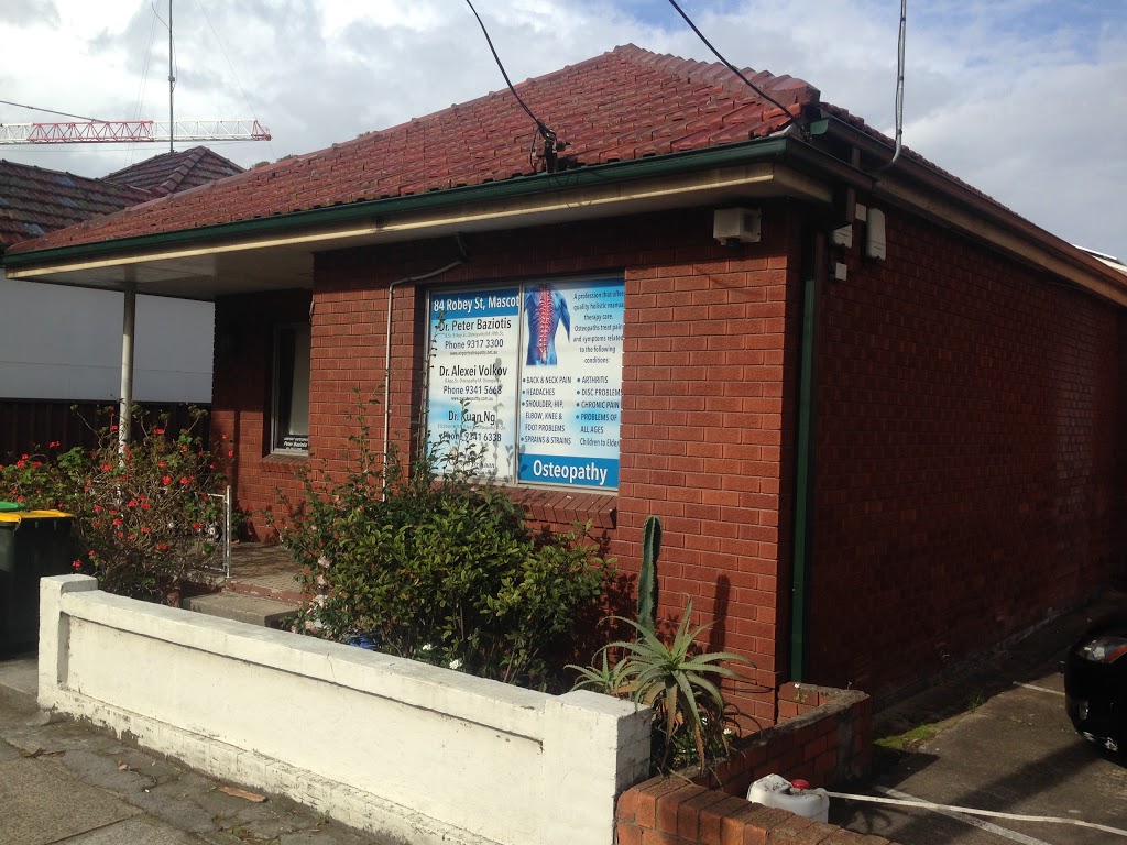 Airport Osteopathy | health | 84 Robey St, Mascot NSW 2020, Australia | 0293173300 OR +61 2 9317 3300