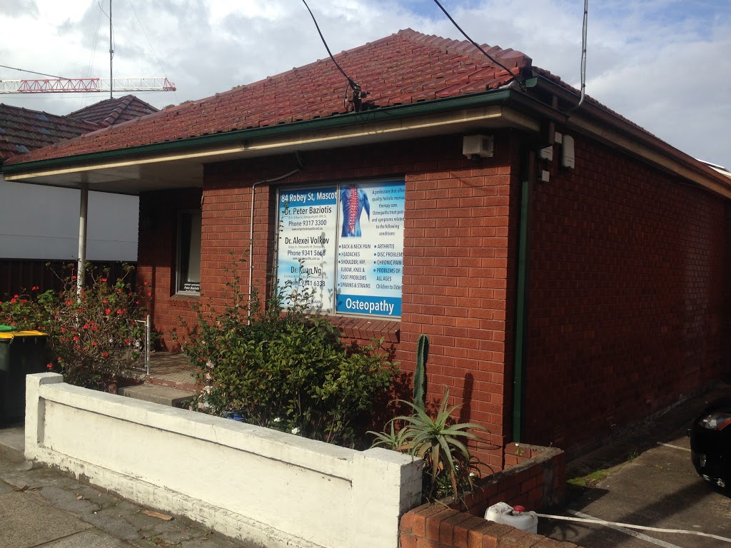 Airport Osteopathy | 84 Robey St, Mascot NSW 2020, Australia | Phone: (02) 9317 3300