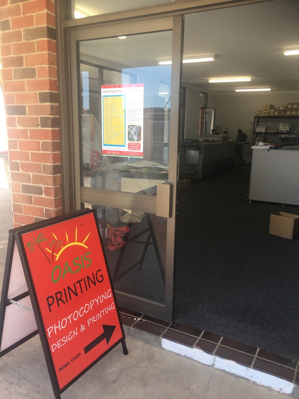 Oasis Printing | 132-134 Princes Hwy, Ulladulla NSW 2539, Australia | Phone: 0439 283 237