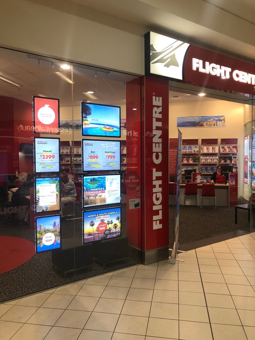 Flight Centre Geraldton | travel agency | Shop 14A, Stirlings Central, 54 Sanford St, Geraldton WA 6530, Australia | 1300511869 OR +61 1300 511 869