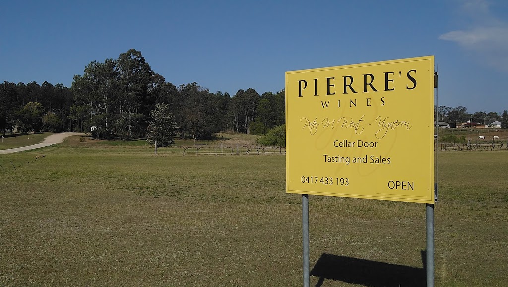 Pierres Wines | 82 Elderslie Rd, Branxton NSW 2335, Australia | Phone: 0417 433 193