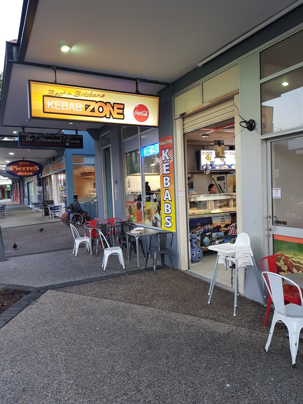 Kebab Zone | restaurant | 9/89 Bay Terrace, Wynnum QLD 4178, Australia | 0733964559 OR +61 7 3396 4559