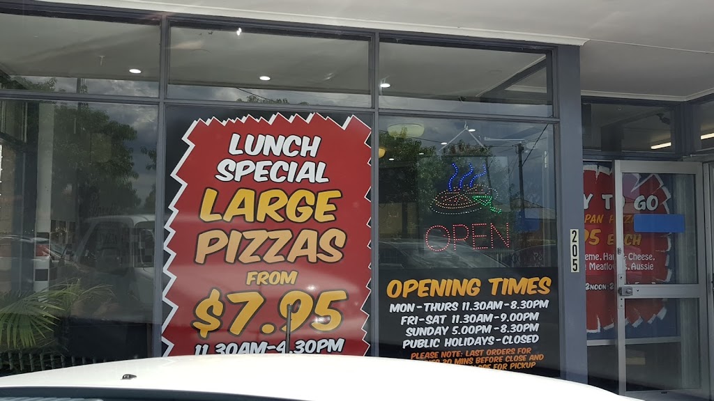 Paradise Pizzas | restaurant | 205 Commercial St W, Mount Gambier SA 5290, Australia | 0887249588 OR +61 8 8724 9588