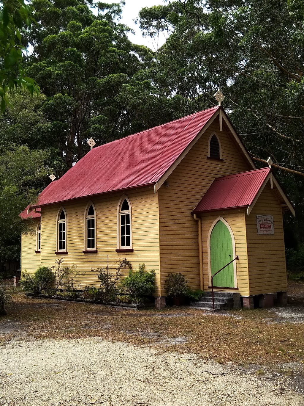 St. Oswalds Anglican Church | church | 521 Broken Head Rd, Broken Head NSW 2481, Australia