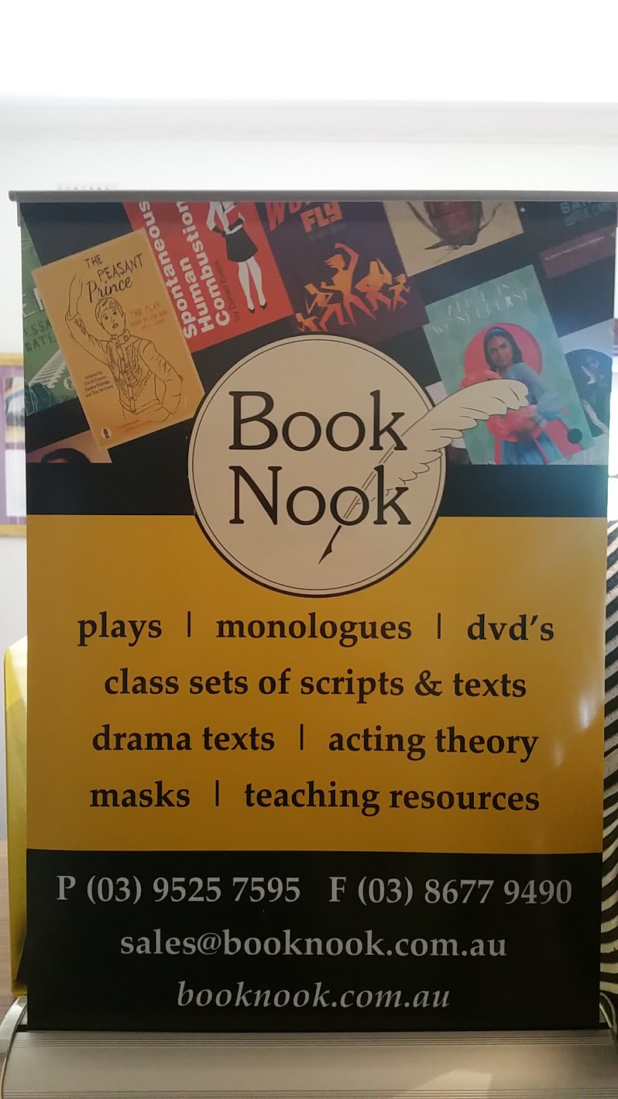 Book Nook - Performing Arts Bookshop | book store | 5 Kate St, Toowoomba City QLD 4350, Australia | 0395257595 OR +61 3 9525 7595