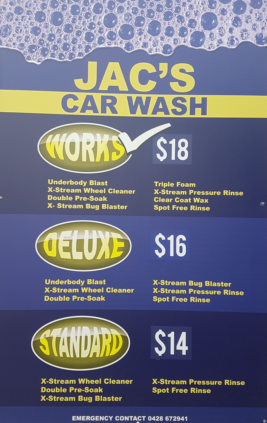 JACS CAR WASH | 215 Byron St, Inverell NSW 2360, Australia | Phone: (02) 6721 1643