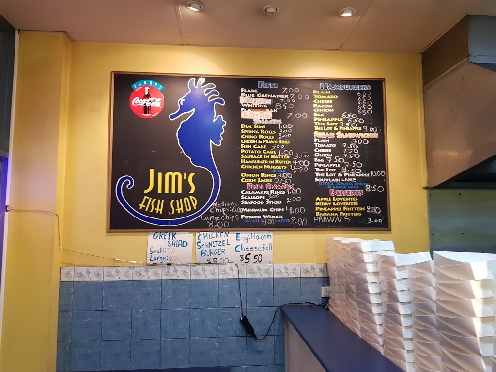 Jims Fish Shop | restaurant | 607 Hawthorn Rd, Brighton East VIC 3187, Australia | 0395785727 OR +61 3 9578 5727