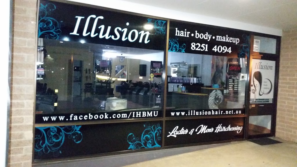 Illusion Hair Body Makeup | Cnr Grenfell & Golden Grove Roads, Surrey Downs SA 5126, Australia | Phone: (08) 8251 4094