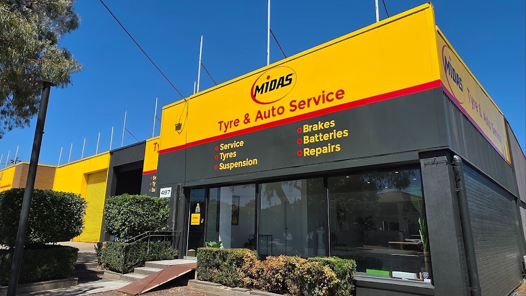Midas Bundoora Tyre & Auto Service | 497 Grimshaw St, Bundoora VIC 3083, Australia | Phone: (03) 8488 9107